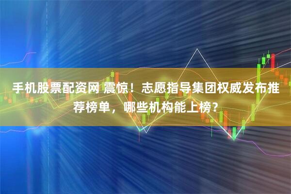 手机股票配资网 震惊！志愿指导集团权威发布推荐榜单，哪些机构能上榜？